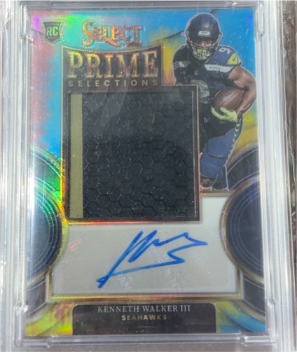 2022 Panini Select Prime Selections #PS-KW Kenneth Walker III — front