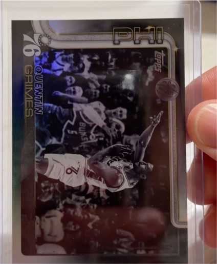 2025-26 Topps #25 Quentin Grimes — front