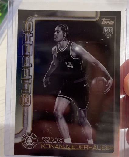 2025-26 Topps #230 Yanic Konan-Niederhauser — front