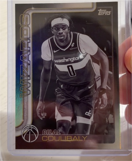 2025-26 Topps #95 Bilal Coulibaly — front