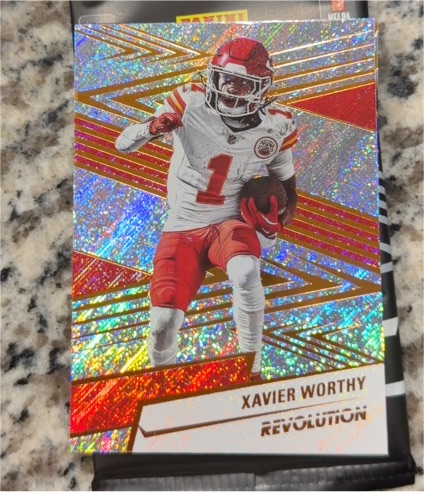 2025 Panini Revolution #132 Xavier Worthy — front