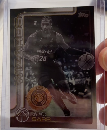 2025-26 Topps #96 Alex Sarr — front