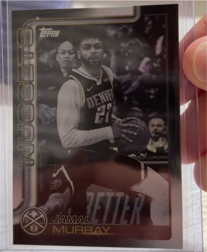2025-26 Topps #103 Jamal Murray Blackout — front