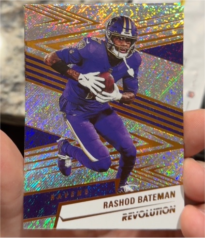 2025 Panini Revolution #131 Rashod Bateman — front