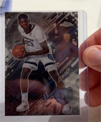 2025-26 Topps Chrome #GT-24 Cedric Coward — front