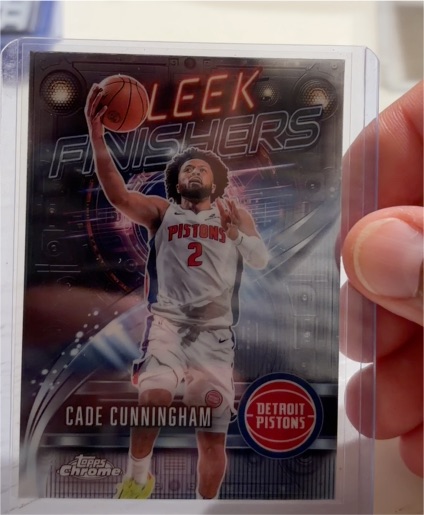 2025-26 Topps Chrome #SF-14 Cade Cunningham — front