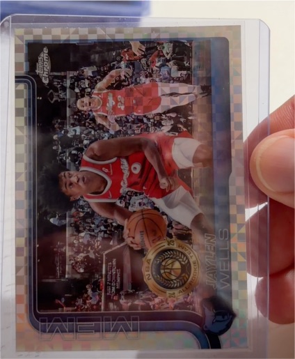 2025-26 Topps Chrome #200 Jaylen Wells — front