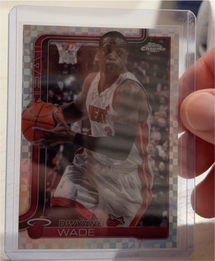 2025-26 Topps Chrome #241 Dwyane Wade — front