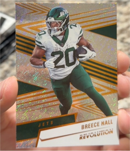 2025 Panini Revolution #58 Breece Hall — front