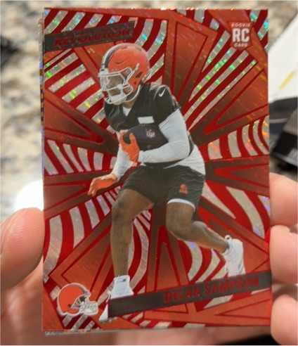 2025 Panini Revolution Football #RC Dylan Sampson — front