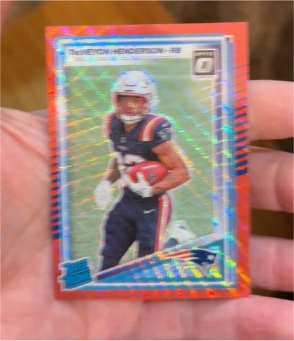 2025 Panini Donruss #332 TreVeyon Henderson — front
