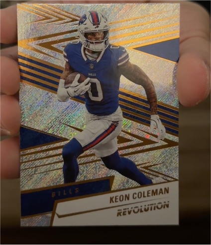2025 Panini Revolution Keon Coleman — front