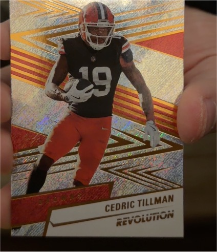 2025 Panini Revolution #31 Cedric Tillman — front