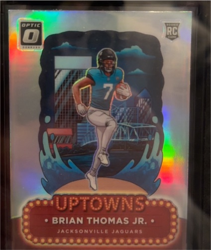 2024 Panini Donruss Optic Uptowns #12 Brian Thomas Jr. — front