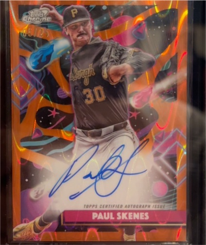 2025 Topps Cosmic Chrome #CCA-PS Paul Skenes — front