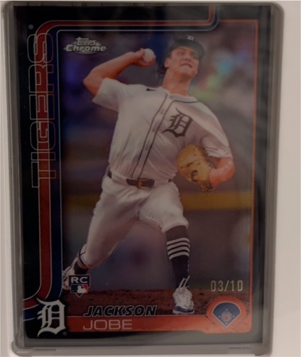 2025 Topps Chrome #249 Jackson Jobe — front