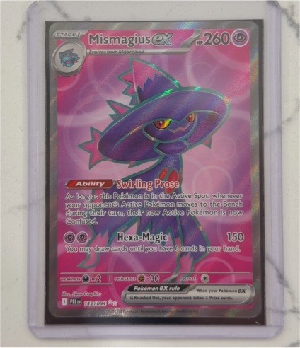 2012 Pokémon Mismagius ex #112/094 — front