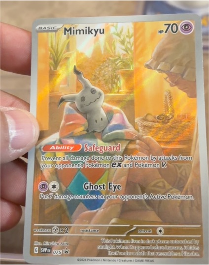 2024 Pokémon SVP 075 Mimikyu — front