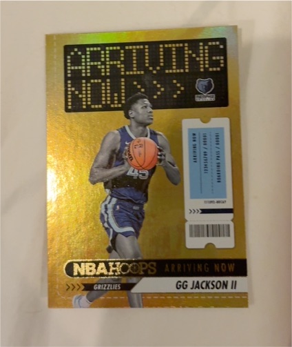 2023-24 Panini NBA Hoops Arriving Now #11 GG Jackson II — front