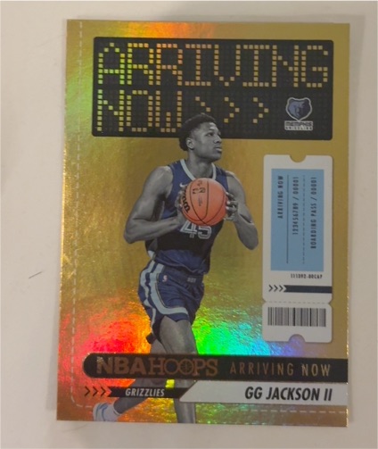 2023-24 Panini NBA Hoops Arriving Now #11 GG Jackson II — front