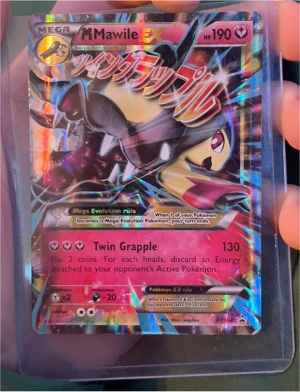 2016 Pokémon M Mawile EX #XY104 — front