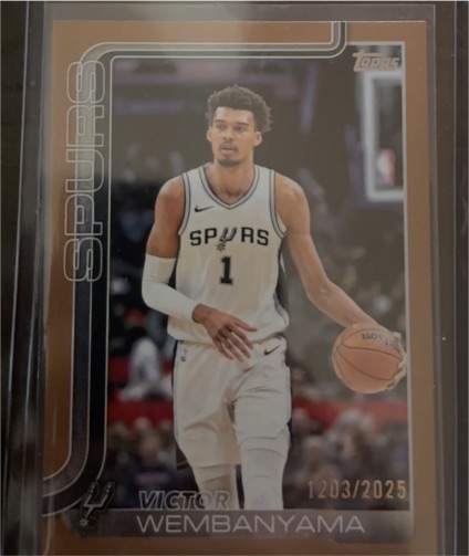 2025-26 Topps #195 Victor Wembanyama — front