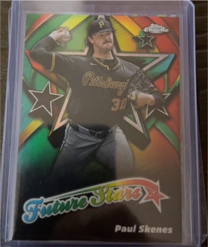 2025 Topps Chrome #FS-2 Paul Skenes Future Stars — front