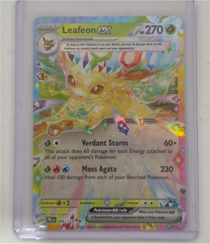 2024 Pokémon SV: Prismatic Evolutions #006 Leafeon ex — front