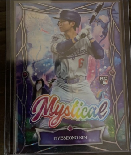 2025 Topps Update #MYS-23 Hyeseong Kim — front
