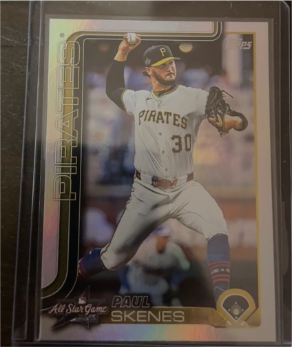 2025 Topps Update #ASG-27 Paul Skenes All-Star Game — front