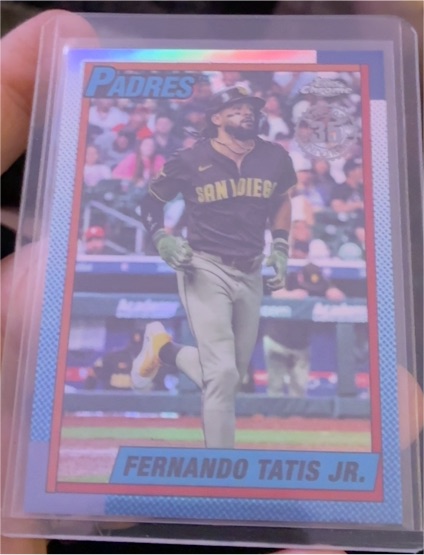 2025 Topps Chrome Update #90CU-9 Fernando Tatis Jr. — front