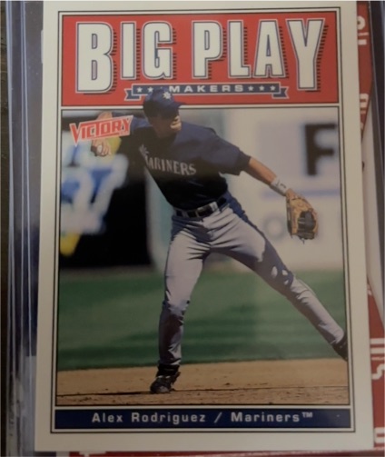 1999 Upper Deck Victory #369 Alex Rodriguez — front