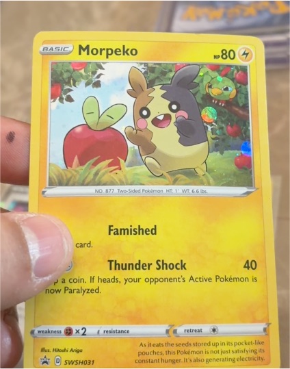 2020 Pokémon SWSH031 Morpeko — front