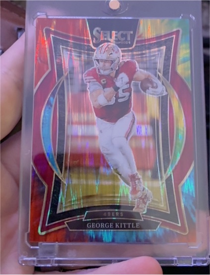 2024 Panini Select #58 George Kittle — front