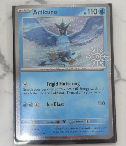 2025 Pokémon Journey Together #32 Articuno — front