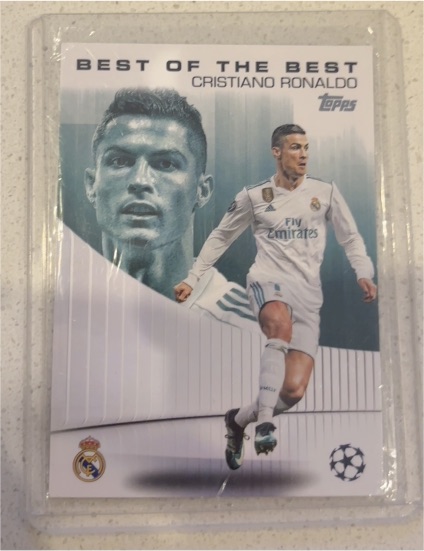 2020 Topps Best of the Best Cristiano Ronaldo — front