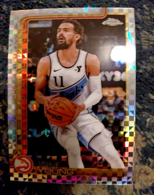2025-26 Topps Chrome #5 Trae Young — front