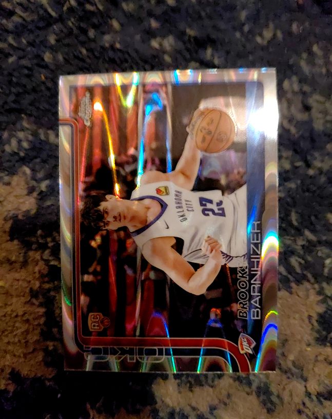 2025-26 Topps Chrome #295 Brooks Barnhizer — front