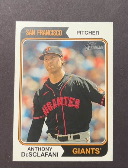 2023 Topps Heritage High Number #696 Anthony DeSclafani — front