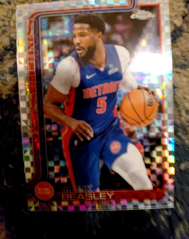 2025-26 Topps Chrome #36 Malik Beasley — front