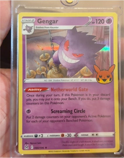 2023 Pokémon Trick or Trade #066 Gengar — front