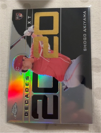 2020 Topps Chrome Update #DNC-23 Shogo Akiyama Decade's Next — front