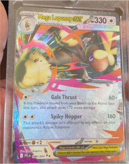 Mega Lopunny ex 084/094 Phantasmal Flames — front