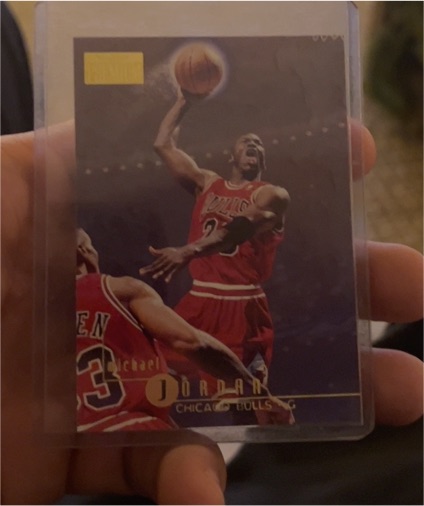 1996 Skybox Premium #16 Michael Jordan — front