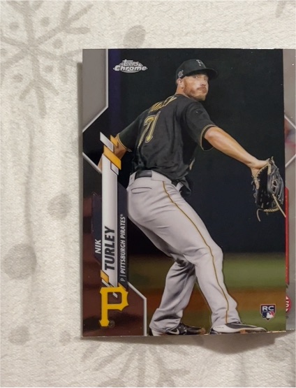 2020 Topps Chrome Update #U-23 Nik Turley — front