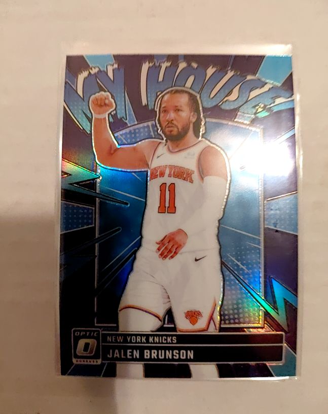 2024-25 Panini Donruss Optic #12 Jalen Brunson My House — front