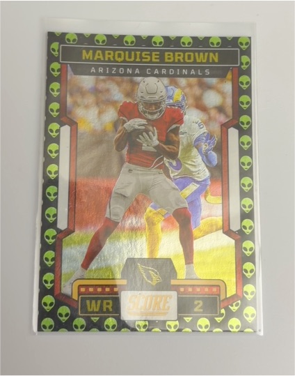 2023 Panini Score #155 Marquise Brown — front
