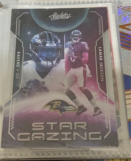 2023 Panini Absolute #SG-4 Lamar Jackson — front