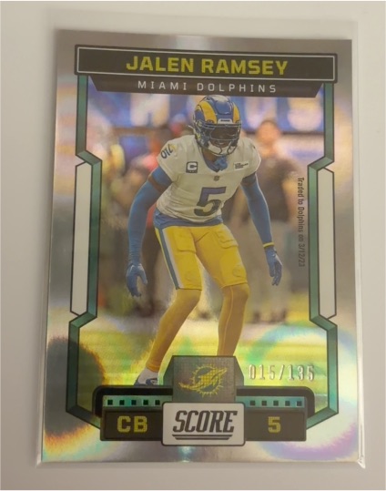 2023 Panini Score #166 Jalen Ramsey — front