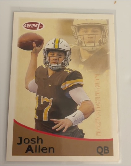 2018 Sage Aspire #111 Josh Allen — front